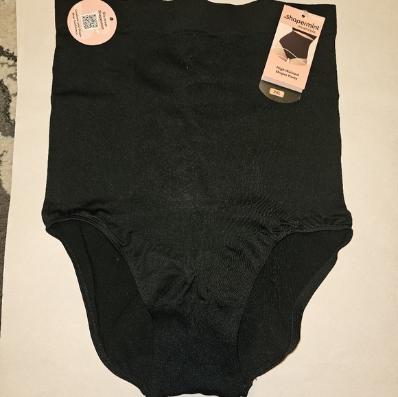 NWT Shapermint Essentials High-Waisted Shaper Panty 3XL Black - Picture 1 of 4
